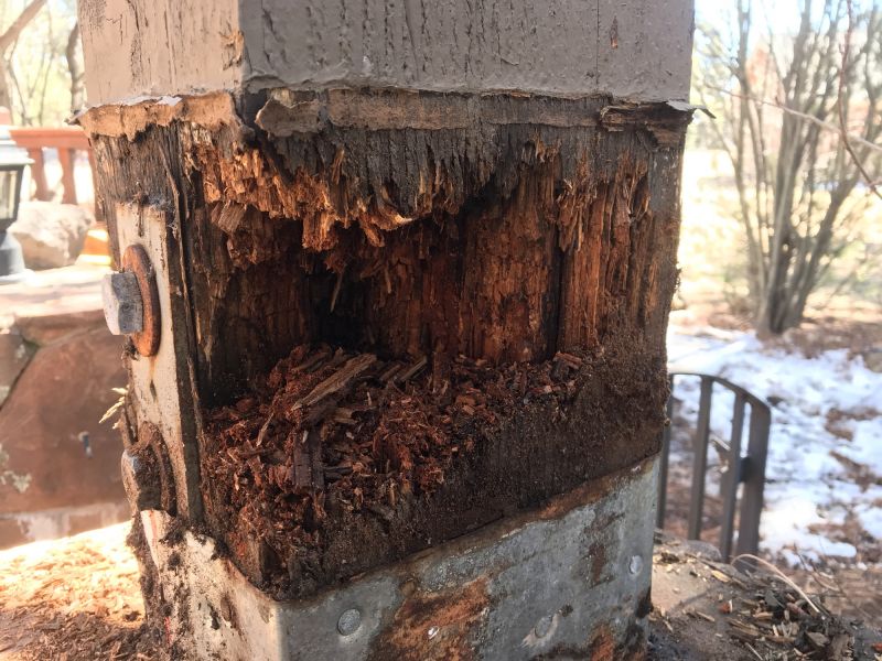Rotten Column Replacement