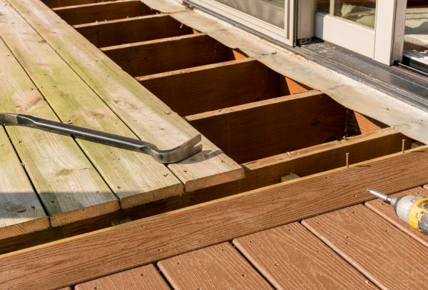 Cost of Old Deck Repair in Bellevue