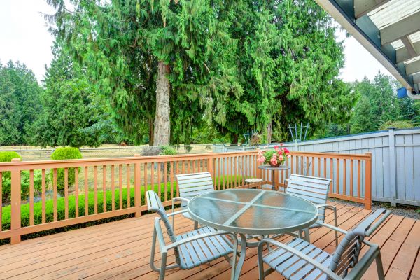 Cost of Backyard Deck Construction in Bellevue
