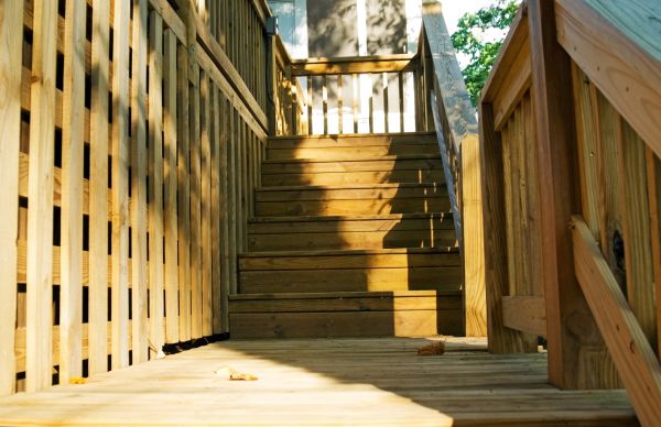 Cost of Deck Steps Replacement in Bellevue