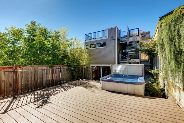 Cost of Hot Tub Deck Installation in Bellevue